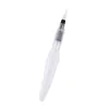 Caneta-tinteiro de Aquarela Sólida Pincel de Pintura Preenchido com Água Ponta de Caneta Plana Caneta de Armazenamento de Água Caneta de Pintura com Lápis Colorido Solúvel em Água