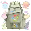 Mochila temática del Reino de Locke, azul aqua, con diseño de chispa, adecuada para niños y niñas, gran capacidad, versátil, ligera y de doble hombro