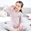 Yingbolun Conjunto de Ropa Interior para Niñas Otoño e Invierno Lycra Mediano y Grande Ropa Interior Térmica para Niñas Pijamas Finos Ropa Interior