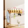 Gancho para Bolsa de Pared Estante de Almacenamiento de Bolsas para Colgar en la Pared del Hogar Perchero para Entrada Perchero para Almacenamiento de Ropa en el Dormitorio Colgador