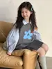 Conjunto de Chaleco y Camisa de Manga Larga para Niñas de Otoño Nuevo Ropa Infantil Conjunto de Dos Piezas para Niñas Infantiles Estilo Academia