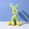 Brinquedo para cachorro, brinquedo para pet, brinquedo de nó de pelúcia resistente a mordidas com som, brinquedo para alívio do tédio para filhotes, brinquedo de cabo de guerra com papel crocante