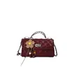 Bolso pequeño muy elegante para mujer, nuevo modelo 2026, patrón de rombos simple, bolso de hombro de moda retro, bolso cruzado de moda para mujer