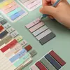 Etiquetas de Índice de Color Morandi Notas Adhesivas Simples para Marcar Mensajes Estudiantes Pueden Pegar Notas de Clasificación Memo N Veces Pegatinas