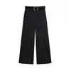 Pantalones rectos ajustados para mujer, pantalones de pierna ancha, pantalones de traje de otoño de cintura alta, pantalones largos, lujo ligero, tacto de alta gama, producto nuevo disponible para transmisión en vivo