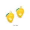 Accesorios de Joyería de Aleación DIY, Colgantes Esmaltados Variados Serie Frutas, Dijes Decorativos para Pulsera y Collar, Vendidos Calientes Transfronterizos