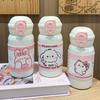 Termo de Corazón de Niña de Dibujos Animados Acero Inoxidable 316 Gran Capacidad Nuevo Estilo Vaso de Agua Portátil Estilo Ins Vaso con Doble Pajita para Beber