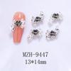 Unha laço diy usar acessórios de liga de unhas doce cool moda bonita menina amor decoração unha broca joias