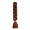 Peluca africana de trenza grande de seda de alta temperatura, trenza jumbo, cabello degradado, fibra química, trenza grande, trenza sucia, cuerda para cabello
