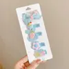 Pinza Lateral de Caricatura de Dopamina para Niños Lindo y Sencillo Nuevo 2026 Pasador de Flor Pinza para el Cabello de la Frente sin Rastro Accesorio para el Cabello