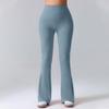Pantalones Acampanados de Yoga Transfronterizos para Mujer, Pantalones Adelgazantes de Cintura Alta y Pierna Ancha, Pantalones Deportivos de Fitness Levanta Glúteos Tipo Melocotón