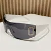 Nuevas Gafas de Sol de Una Pieza de Moda Versátiles Europeas y Americanas Gafas de Sol para Mujer Anti-UV Gafas de Sol de Moda Sencillas