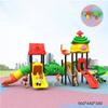 Escorregador Grande de Plástico para Exterior Adequado para Parque Infantil, Parque Comunitário, Combinação de Balanço ao Ar Livre, Equipamento de Diversão