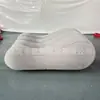 Almohada inflable de PVC para piernas, cojín de sofá flocado 2 en 1, almohada inflable para piernas para dormitorio del hogar, cojín de sofá inflable de ocio