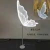 Accesorios para Bodas Alas de Mariposa Brillantes Colgante Decoración de Techo Araña de Boda Pasarela Hierro Forjado Guía de Camino Adornos
