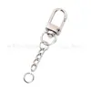 Llavero Hebilla de Puerta Accesorios de Llavero de Metal Accesorios de Ferretería DIY Niquelados Fabricante Joyería Colgante al por Mayor