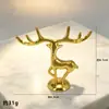 Lujo Ligero Aleación Cisne Bola de Cristal Base Soporte Adorno para Gabinete de Vino Oficina en Casa Soporte Metálico Decoración
