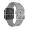 Adecuado para Relojes Apple iWatch, Correa de Silicona con Patrón de Olas para Applewatch, Mismo Modelo Oficial, Venta al por Mayor de Fábrica