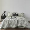 1 Colcha de Verão Fresca de Luxo Moderno de Alta Qualidade 100 LF Tencel Lanjing Conjunto de Quatro Peças Fresco Lavável Fina para Ar Condicionado