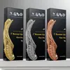 Nuevo Cubo de Trofeo de Cristal con Diseño Creativo de Alta Gama, Presentando Alas y Plumas Metálicas, para Premios a Empleados Destacados en Reuniones Anuales