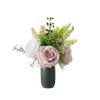 Huiyue Rose Lo Nova Mulher Manuscrita Simulação Flor Design Casamento Segurando Buquê de Flores Decoração de Parede Pendurado Transfronteiriço CF01361A