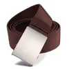 Cinturón de Hombre Transfronterizo Hebilla Automática Nylon Exterior Viaje Casual Pantalones de Lona Cinturón de Aleación Infinitamente Ajustable para Hombre