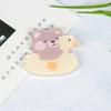 Broche acrílico con diseño de conejo, insignia pequeña de dibujos animados, estilo japonés y coreano, accesorios para bolso, colgante, pin y parche.