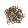 200 PCs/saco atacado artesanal diy anel de ferro chapeamento anel aberto anel único pulseira conexão anel acessórios de jóias