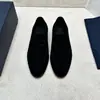Sapatos Masculinos de Couro Genuíno Transfronteiriços Dio Sapatos Loafer Penny Brilhantes Multimateriais Slip-on Masculinos de Salto Baixo