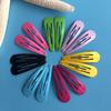 Presilhas de Cabelo para Meninas 5cm Coloridas Grampos para Cabelo de Bebê Presilhas Gota Clip Insbb Acessórios de Lado de Desenho Animado para Meninas Macaron