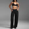 Conjunto de Sujetador Deportivo de Verano Transfronterizo con Cuello Halter, Espalda Hermosa, Realzador de Pecho, Sujetador Fitness Push-Up, Conjunto de Sujetador de Yoga para Usar como Prenda Exterior