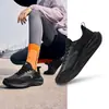 Mingou Hongxing Erke Zapatos para Hombre Zapatillas Deportivas Otoño Nuevo Suela Blanda Casual Zapatos para Correr Zapatos Negros para Correr Zapatos para Hombre