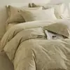 Nuevo Producto Otoño/Invierno 2026: Juego Ecológico de Cuatro Piezas de Algodón Cepillado, Juego de Tres Piezas Estilo Sábana para Cama de 1.2m, Manning