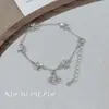 Pulsera de Abeja Trébol para Mujer, Lujo Ligero, Sensación de Alta Gama, Diseño de Nicho, Joyería Versátil de Moda, Regalo para Novia
