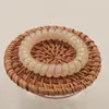 Diadema para el pelo de línea telefónica japonesa y coreana, sin costuras, gelatina translúcida, pulsera grande, anillo para el teléfono, cuerda para el pelo, goma para el pelo, cuerda para el pelo