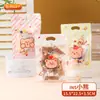 Sacos de Embalagem Transfronteiriços para Biscoitos Floco de Neve, Sacos Fofos Autoadesivos, Sacos Selados para Biscoitos, Sacos Auto-Sustentáveis para Doces