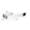 Estante para toallas de baño de acero inoxidable, juego de accesorios para baño, juego de estantes para toallas, estante de barra para toallas, suministro transfronterizo