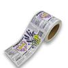 Adesivo de papel sintético PP personalizado branco à prova d'água e óleo adesivo a laser adesivo personalizado para alimentos