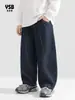 Ropa para niños Yingsibao pantalones para niños con costuras visibles pantalones tipo harén casuales jeans para niños pantalones globo de otoño para niños mayores
