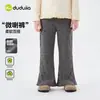 Pantalones de niña Dudu, pantalones acampanados para niños, pantalones de campana para bebé niña, pantalones largos nuevos de otoño, ropa infantil de moda para primavera y otoño de bebé