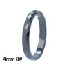 Anillo Liso Simple Anillo de Cerámica Pura para Hombres y Mujeres, Estilo Frío Normcore, Anillo para Dedo Índice Personalizado Venta al por Mayor