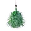 Set de Plantas Verdes Transfronterizo con 9 Hojas Grandes de Hierro de Palma Areca y Drácena, Adecuado para Decoración Interior y Exterior, Flores Artificiales