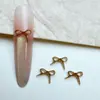 Transfronterizo 2025 Nueva Resina Maillard Lazo DIY Funda para Teléfono Pendientes Accesorios Vestibles para Uñas Iridiscente