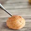 Acero Inoxidable 304 Boquilla para Profiteroles Extrusora de Crema Manga Pastelera Boquilla Boquilla para Decorar Pasteles Pan Profiteroles Herramienta de Repostería En Stock