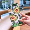 Bonita funda para teléfono con dibujos animados en 3D de Aocado Film Premium Sense, adecuada para iPhone 15, Apple 14Pro, Apple Shell