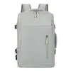 Mochila de expansión multifunción para comercio exterior 15.6 portátil interfaz de carga USB para hombre y mujer bolsa de mano para viaje mochila escolar