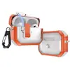 Capa Protetora Adequada para Airpods4/5 com Tampa Automática de Abrir, Capa Transparente para Fone de Ouvido Pro2, Capa para Fone de Ouvido Airpodspro3