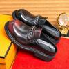 Zapatos de cuero pequeños semi-arrastre de verano nuevos de AliExpress, talla grande transfronteriza, moda, zapatos formales casuales, zapatos de negocios de comercio exterior