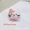 Lindos Accesorios de Dibujos Animados de Pingüino y Conejo de Tela Broche DIY Accesorios para Joyería Muñeco Relleno de Algodón Ropa Accesorios para el Cabello
