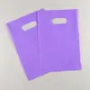 Bolsos de Plástico Personalizados Bolsos para Tienda de Ropa Bolsas Punzonadas Publicitarias PE Regalo Gafas Joyería Bolsillo de Solapa Plana Pantalones Personalizados